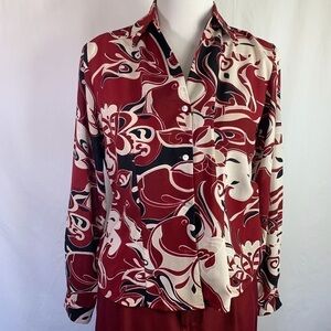 JAIPUR LONG SLEEVE TOP IN SIZE SMALL